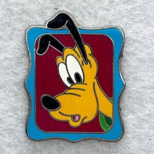 🔮 5/$25 Disney Peeking Mickey Mouse & Friends Pluto Pin